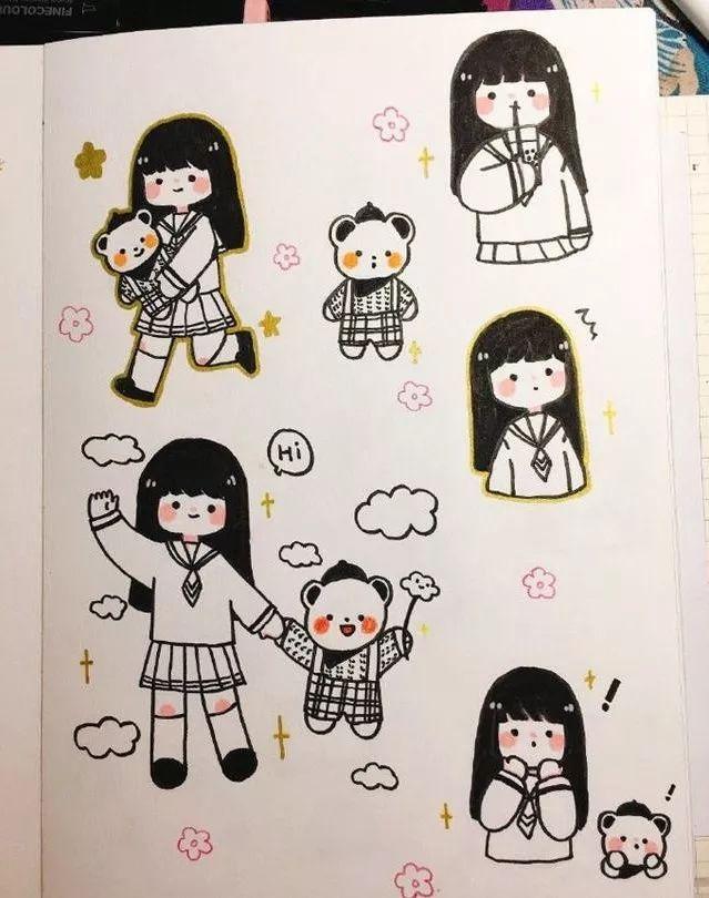 每天学一幅简笔画--可爱又实用的手账简笔画大全-18.jpg