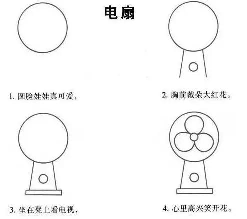50个带儿歌的简笔画教程，4步就能学画，孩子边唱边画记得牢-13.jpg