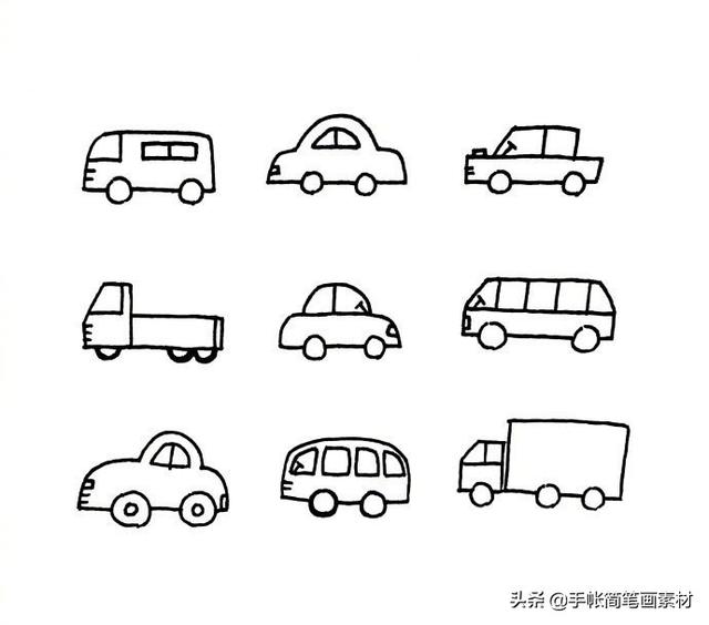 一组可爱的简笔画，哄娃、手账都可以，快学起来吧！ ????-6.jpg