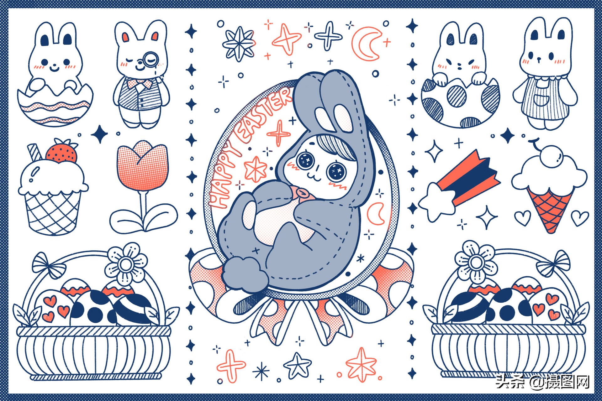 手帐插画｜简笔画也能画出满满少女心-6.jpg