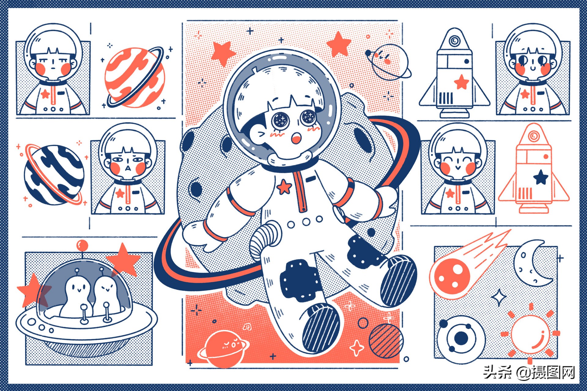 手帐插画｜简笔画也能画出满满少女心-9.jpg