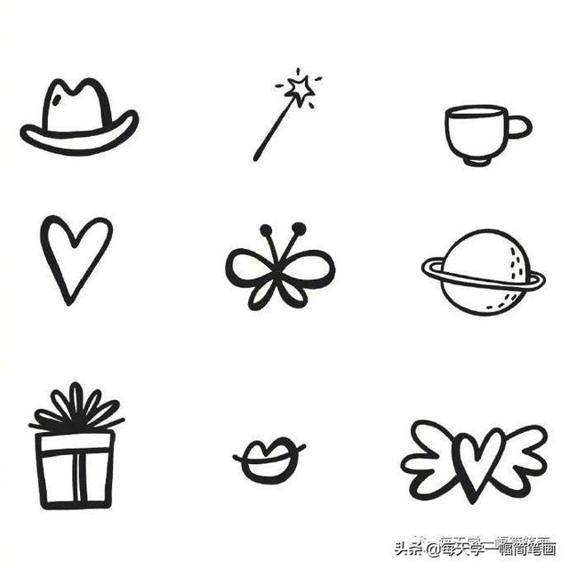 每天学一幅简笔画--80多种简笔画集合，适合做手帐-8.jpg