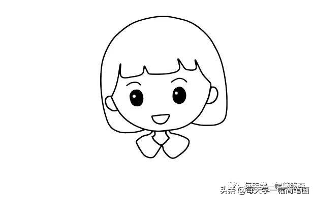 每天学一幅简笔画--五一劳动节劳动最光荣简笔画画法步骤图解大全-8.jpg