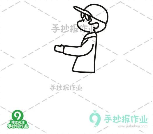 2020年劳动节简笔画合集，向广大劳动者致敬-10.jpg