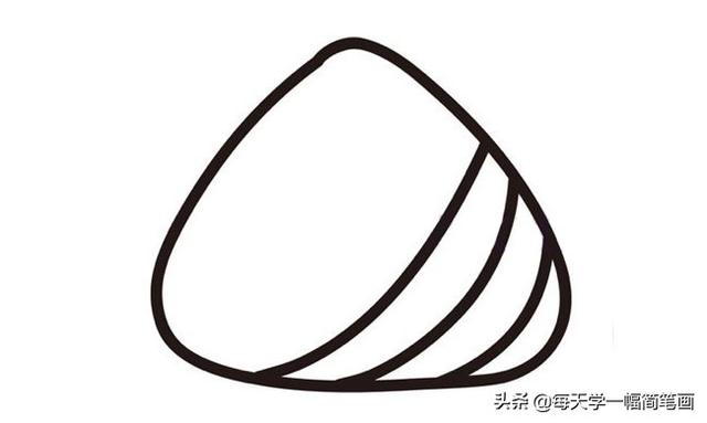 每天学一幅简笔画--端午节粽子的画法步骤图解教程-4.jpg