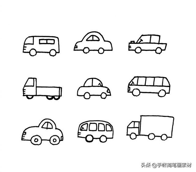 一组可爱的简笔画，可以画个够了！????-5.jpg