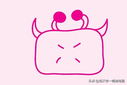每天学一幅简笔画--螃蟹简笔画简单步骤图解教程及图片大全-4.jpg