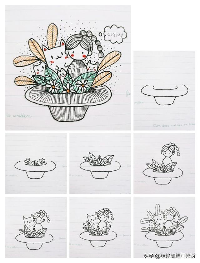 可以学习画的简笔画，? ????收藏备用-6.jpg