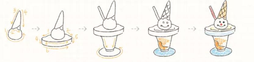 简笔画干货教程 | 冰淇淋，夏日的清凉小趣味-12.jpg