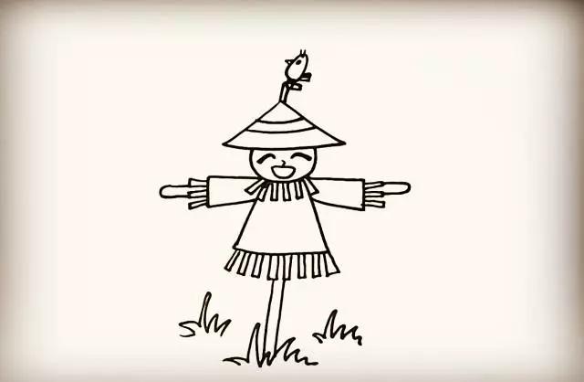 「简笔画」儿童简笔画之稻草人-14.jpg