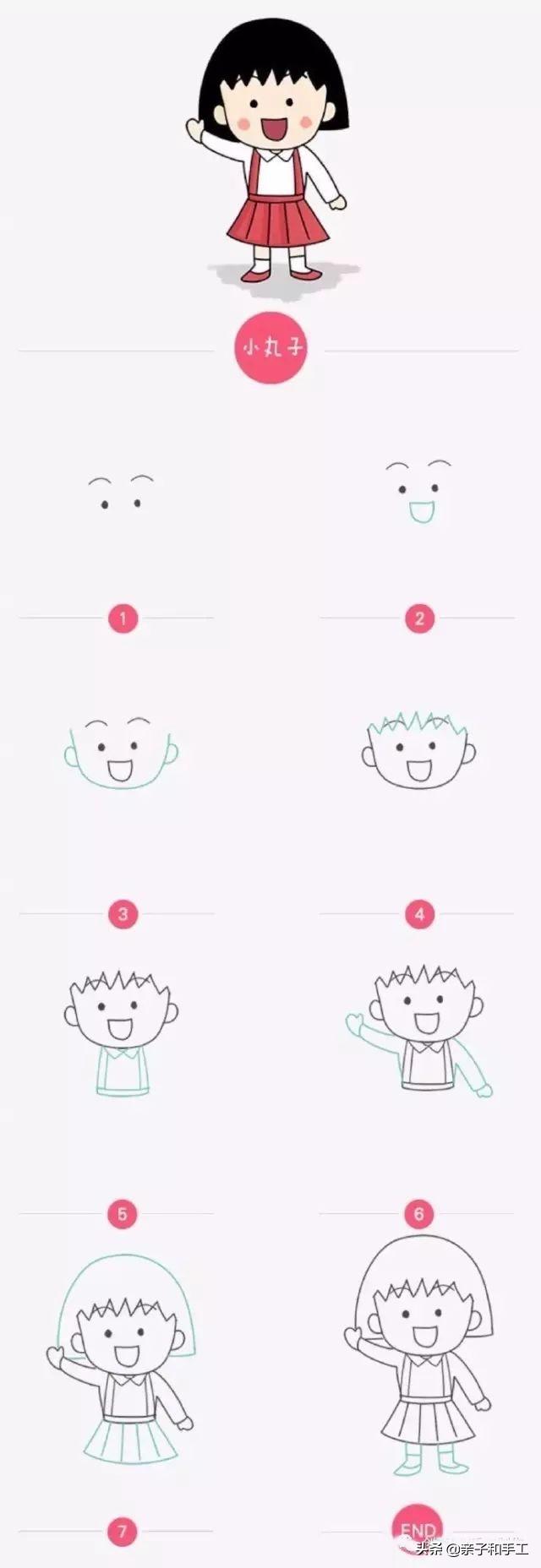 17款萌萌的卡通简笔画来了哦，画起来吧-8.jpg