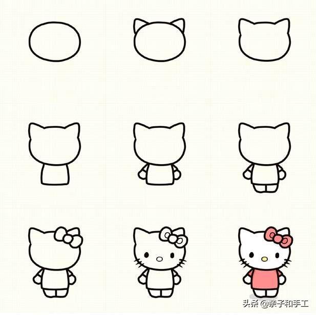 17款萌萌的卡通简笔画来了哦，画起来吧-11.jpg