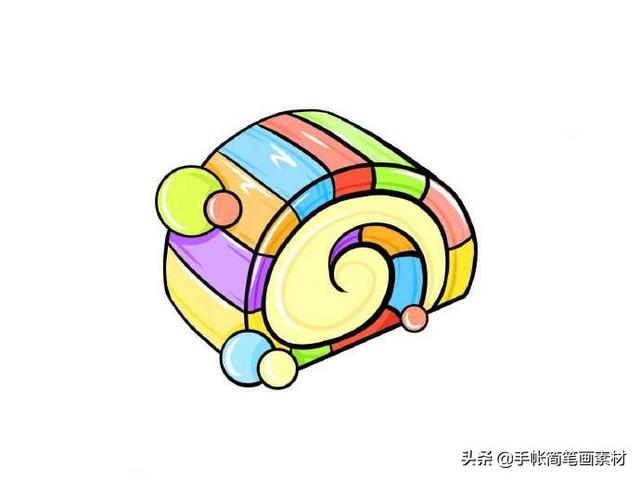 夏日小甜点简笔画「心」，清爽一下-9.jpg