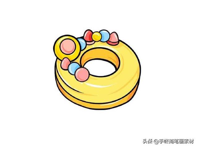 夏日小甜点简笔画「心」，清爽一下-6.jpg
