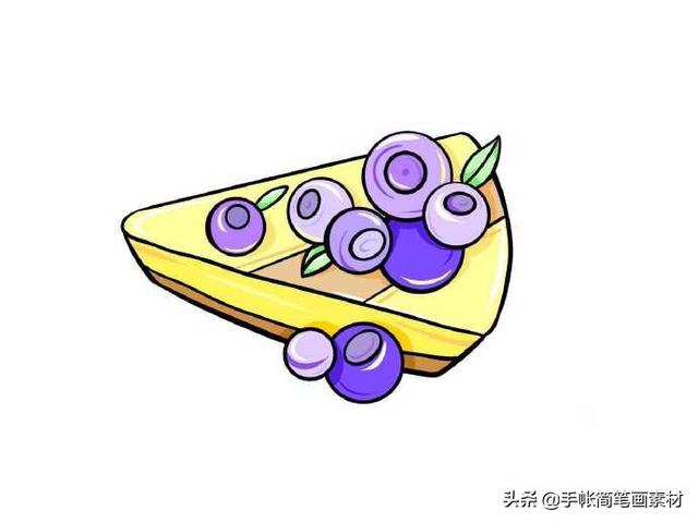 夏日小甜点简笔画「心」，清爽一下-7.jpg