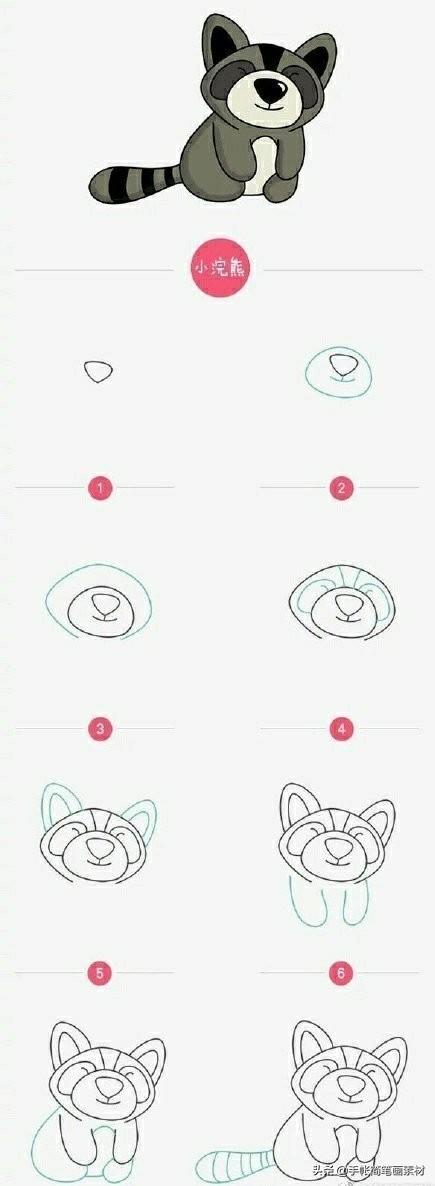 简单易学的小动物简笔画教程，快和孩子一起学起来吧~ ?-4.jpg