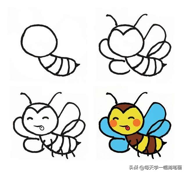 每天学一幅简笔画--昆虫简笔画素材大全-4.jpg
