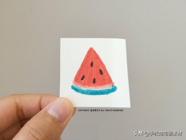 简单的夏日水果简笔画-8.jpg