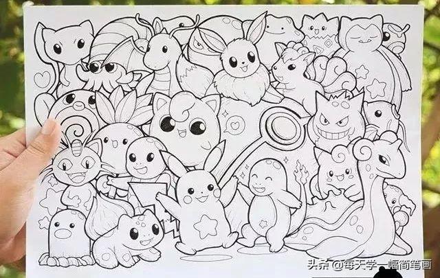 每天学一幅简笔画--简单可爱的手绘手账画，教你一学就会-5.jpg