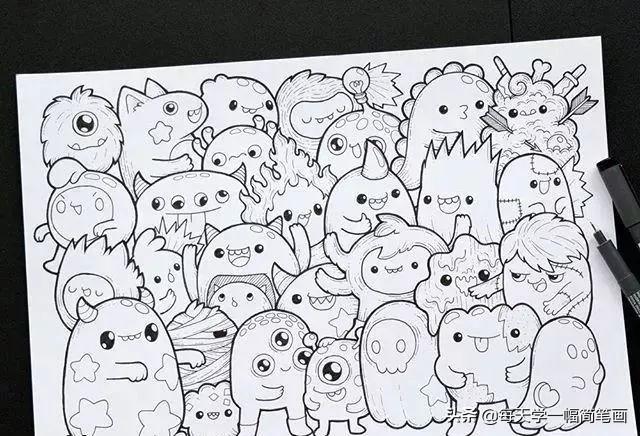 每天学一幅简笔画--简单可爱的手绘手账画，教你一学就会-16.jpg