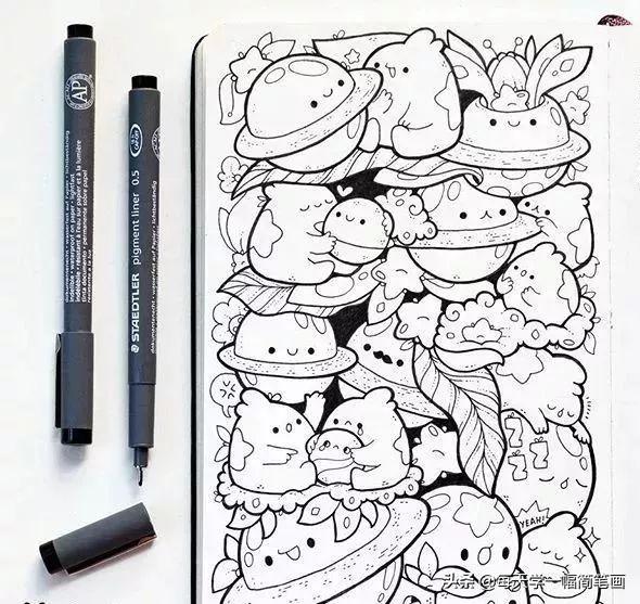 每天学一幅简笔画--简单可爱的手绘手账画，教你一学就会-31.jpg