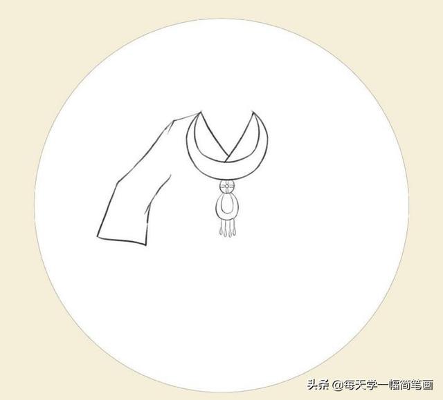 每天学一幅简笔画--各种衣服配饰简笔画画法大全-7.jpg