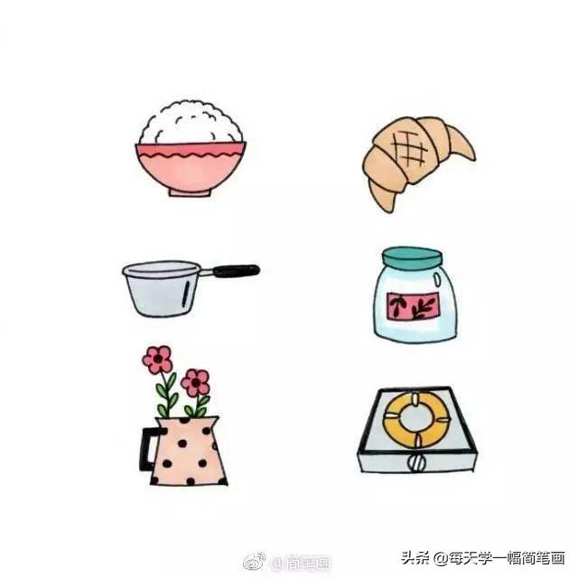 简笔画精品合集！一大波衣服类和厨具类简笔画大全-17.jpg
