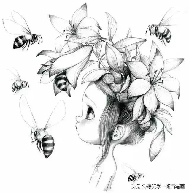 每天学一幅简笔画--小清新风格手绘！这画风真是萌化了-5.jpg