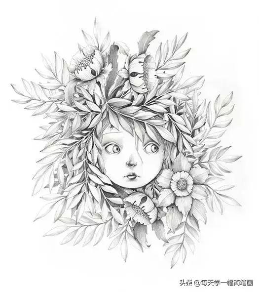 每天学一幅简笔画--小清新风格手绘！这画风真是萌化了-11.jpg