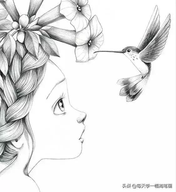 每天学一幅简笔画--小清新风格手绘！这画风真是萌化了-9.jpg