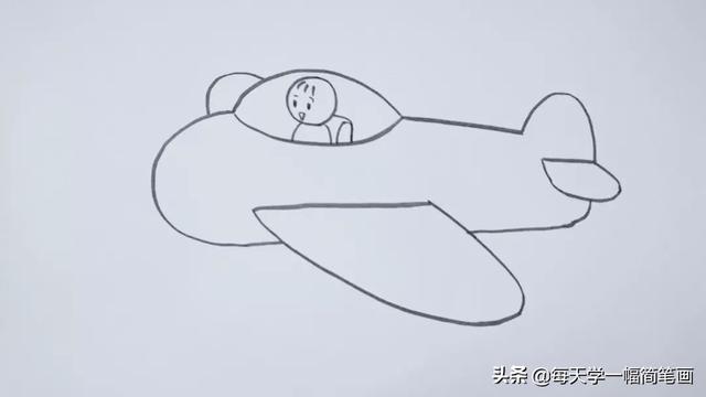 各种各样的飞机简笔画画法大全-6.jpg