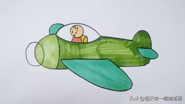 各种各样的飞机简笔画画法大全-9.jpg
