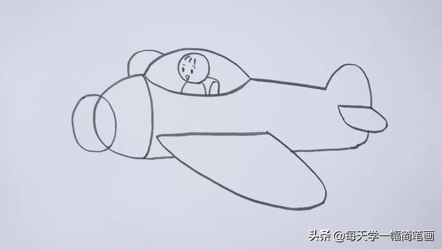 各种各样的飞机简笔画画法大全-8.jpg