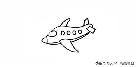 各种各样的飞机简笔画画法大全-15.jpg