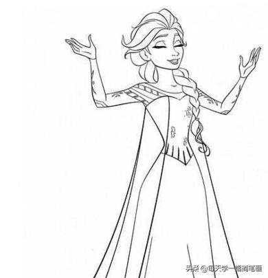 冰雪奇缘公主简笔画-4.jpg
