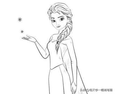冰雪奇缘公主简笔画-9.jpg
