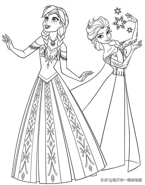 冰雪奇缘公主简笔画-11.jpg