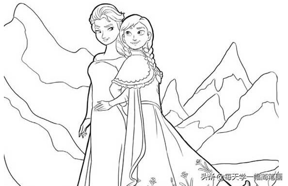 冰雪奇缘公主简笔画-18.jpg