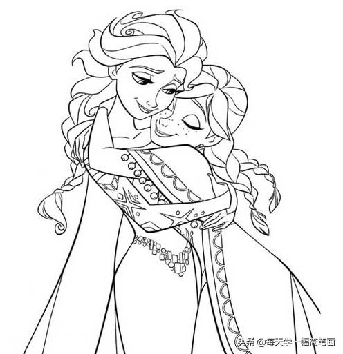 冰雪奇缘公主简笔画-17.jpg