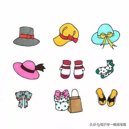 每天学一幅简笔画--生活系简笔画手帐小素材，拿走吧-7.jpg