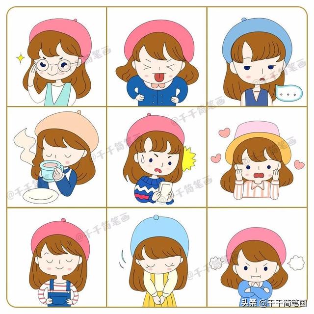80+可爱的卡通人物简笔画，其实真不难画-13.jpg