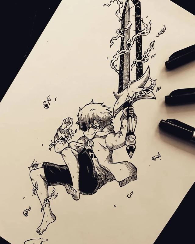 帅爆的手绘干货，动漫简笔画福利，来不及了，老司机快上车-21.jpg
