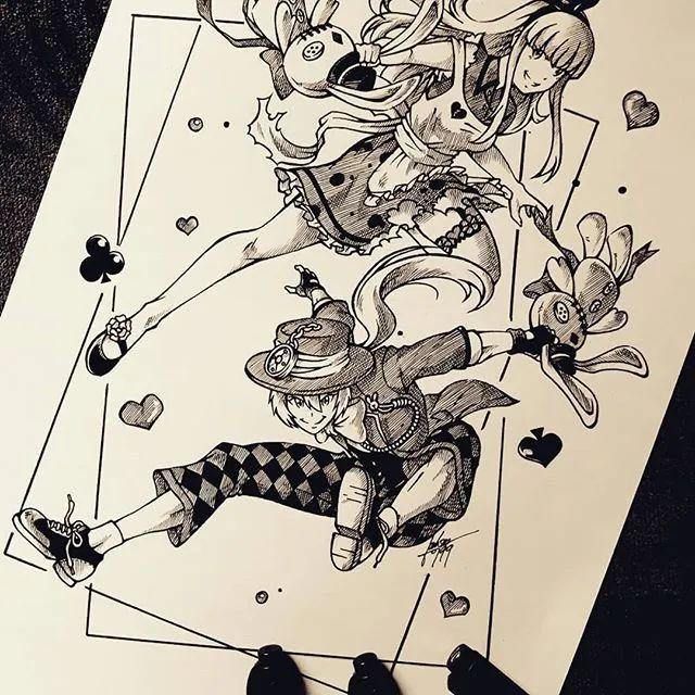 帅爆的手绘干货，动漫简笔画福利，来不及了，老司机快上车-69.jpg