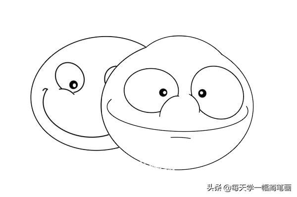 每天学一幅简笔画--卡通西红柿简笔画画法步骤图片-4.jpg