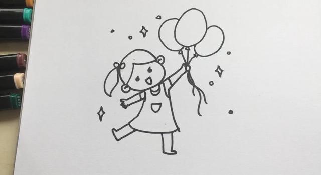 简笔画教程：步骤超详细的小女孩画法，简单实用的图文教程-8.jpg