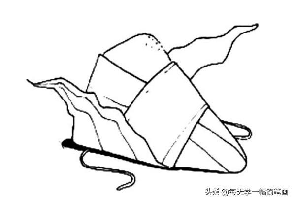 每天学一幅简笔画--粽子的画法简笔画大全-6.jpg
