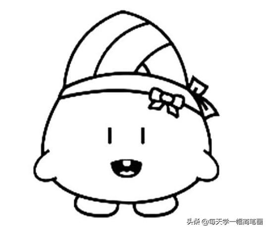 每天学一幅简笔画--粽子的画法简笔画大全-9.jpg