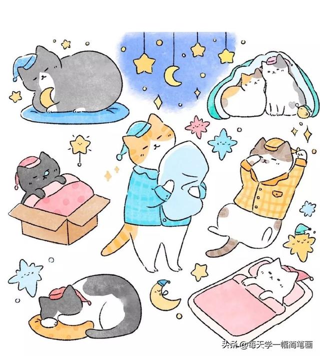 每天学一幅简笔画--猫颜控看过来，要被萌翻了-9.jpg
