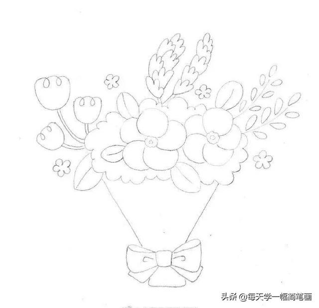每天学一幅简笔画--手绘简笔画+彩铅上色，美得不要不要的-10.jpg