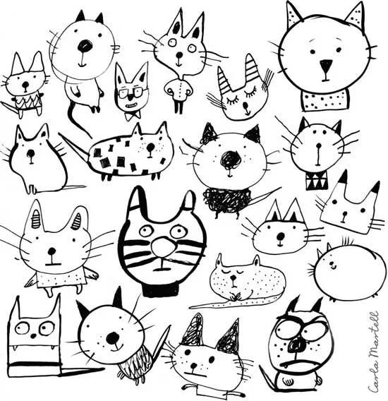 1000+例线描简笔画素材，想画什么有什么-36.jpg